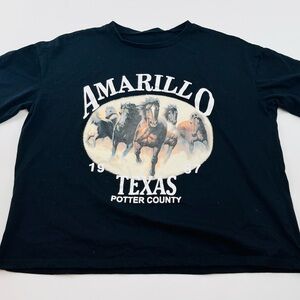 T-Shirt - Vintage 1987 Amarillo Wild Horses Tee